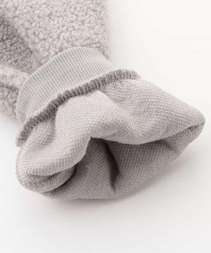 帶網紗刺繡絨面衛衣