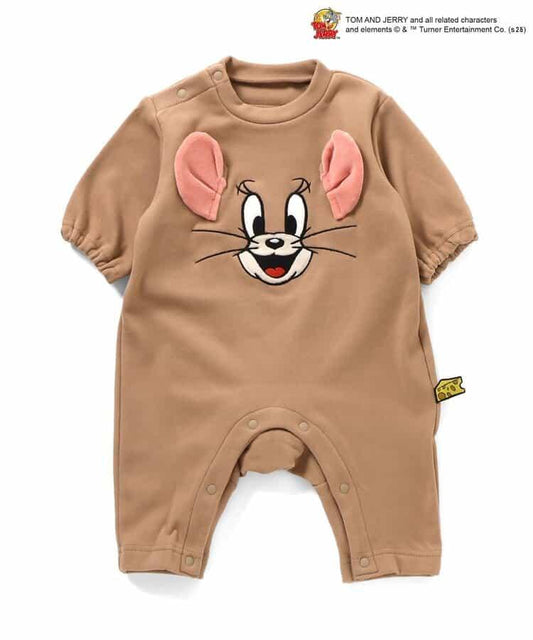 【リンク】湯姆與傑瑞 柔軟保暖連體衣