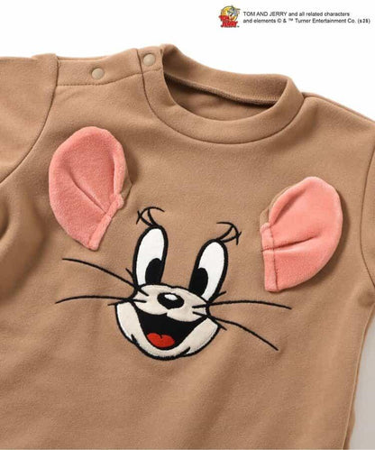 【リンク】湯姆與傑瑞 柔軟保暖連體衣