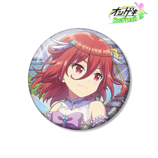 音擊 Re:Fresh_逢坂茜 第四版視覺 閃粉75mm徽章