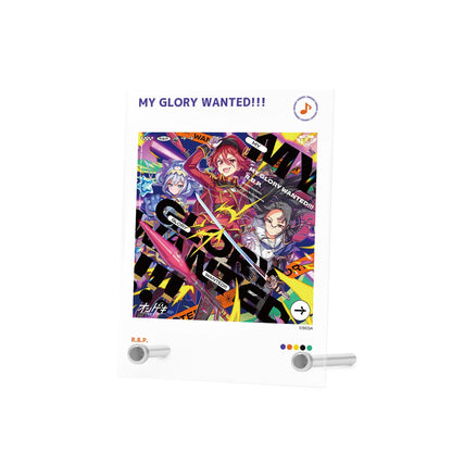 音擊 Re:Fresh_MY GLORY WANTED!!! A6亞克力面板