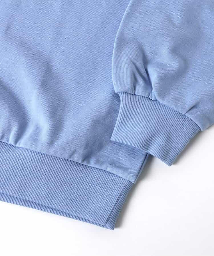 半拉鍊愛心寬鬆衛衣