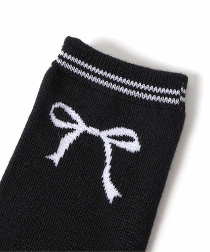 單點裝飾高筒襪