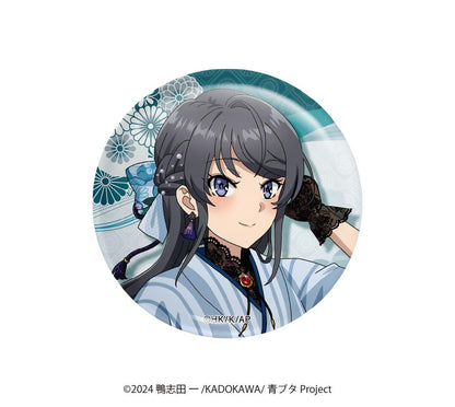 青春豬頭少年不會夢到聖誕老人 隨機繪製款徽章【BOX/6個裝】