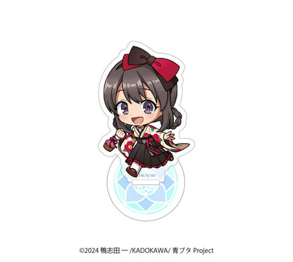 青春豬頭少年不會夢到聖誕老人 隨機迷你角色亞克力立牌【BOX/6個裝】