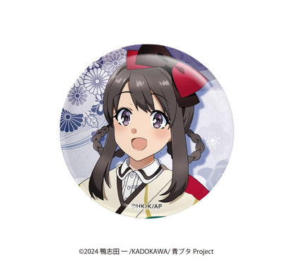 青春豬頭少年不會夢到聖誕老人 隨機繪製款徽章【BOX/6個裝】