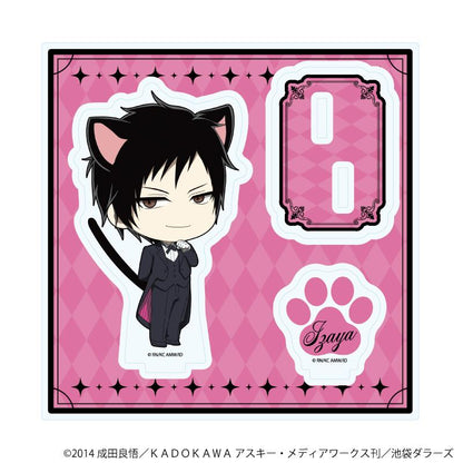 《無頭騎士異聞錄》×2_亞克力立牌05/折原臨也 貓耳執事ver.(Q版插畫)