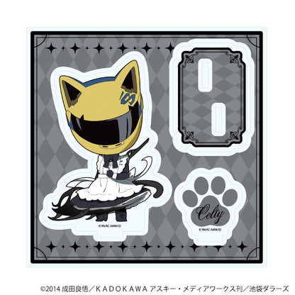 《無頭騎士異聞錄》×2_亞克力立牌01/塞爾提·史特路爾森 貓耳執事ver.(Q版插畫)