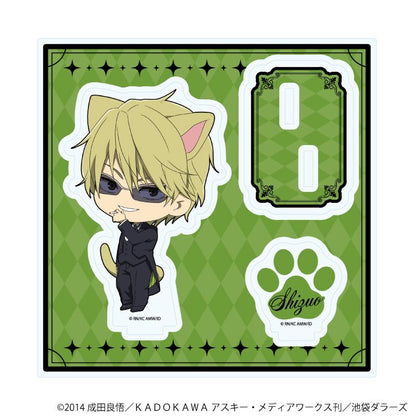 《無頭騎士異聞錄》×2_亞克力立牌06/平和島靜雄 貓耳執事ver.(Q版插畫)