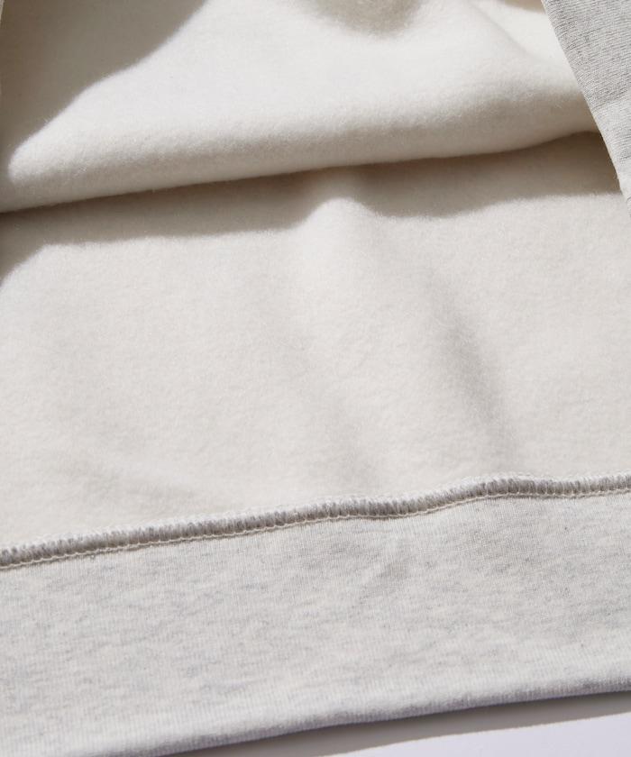 寬鬆版型 單點刺繡 後背印花 下襬抽繩 圓領衛衣