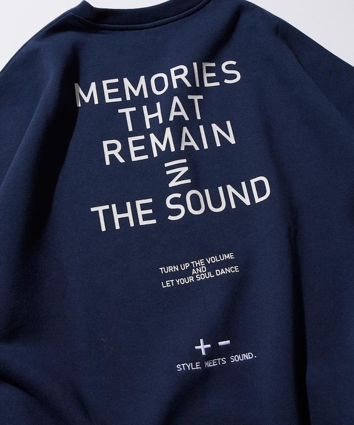 寬鬆版型 單點刺繡 後背印花 下襬抽繩 圓領衛衣