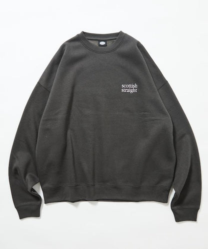 寬鬆版型背面印花圓領衛衣 / Look Back CAT