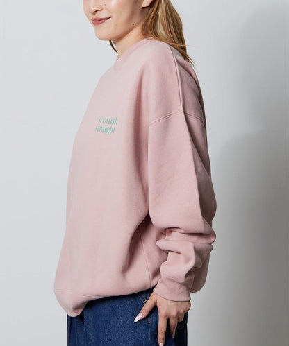 寬鬆版型背面印花圓領衛衣 / Look Back CAT