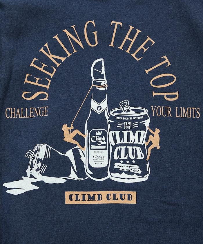 寬鬆版型背部印花圓領衛衣