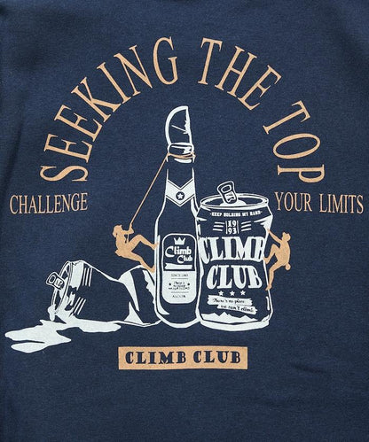 寬鬆版型背部印花圓領衛衣