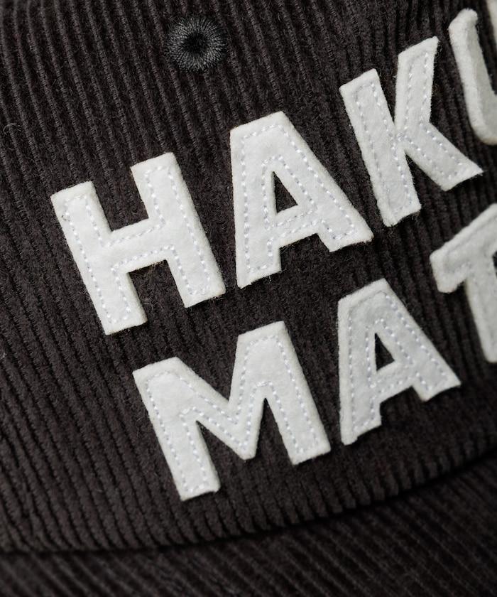 毛氈字母繡燈芯絨棒球帽