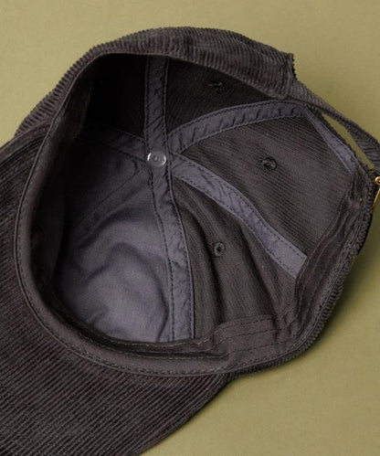 毛氈字母繡燈芯絨棒球帽