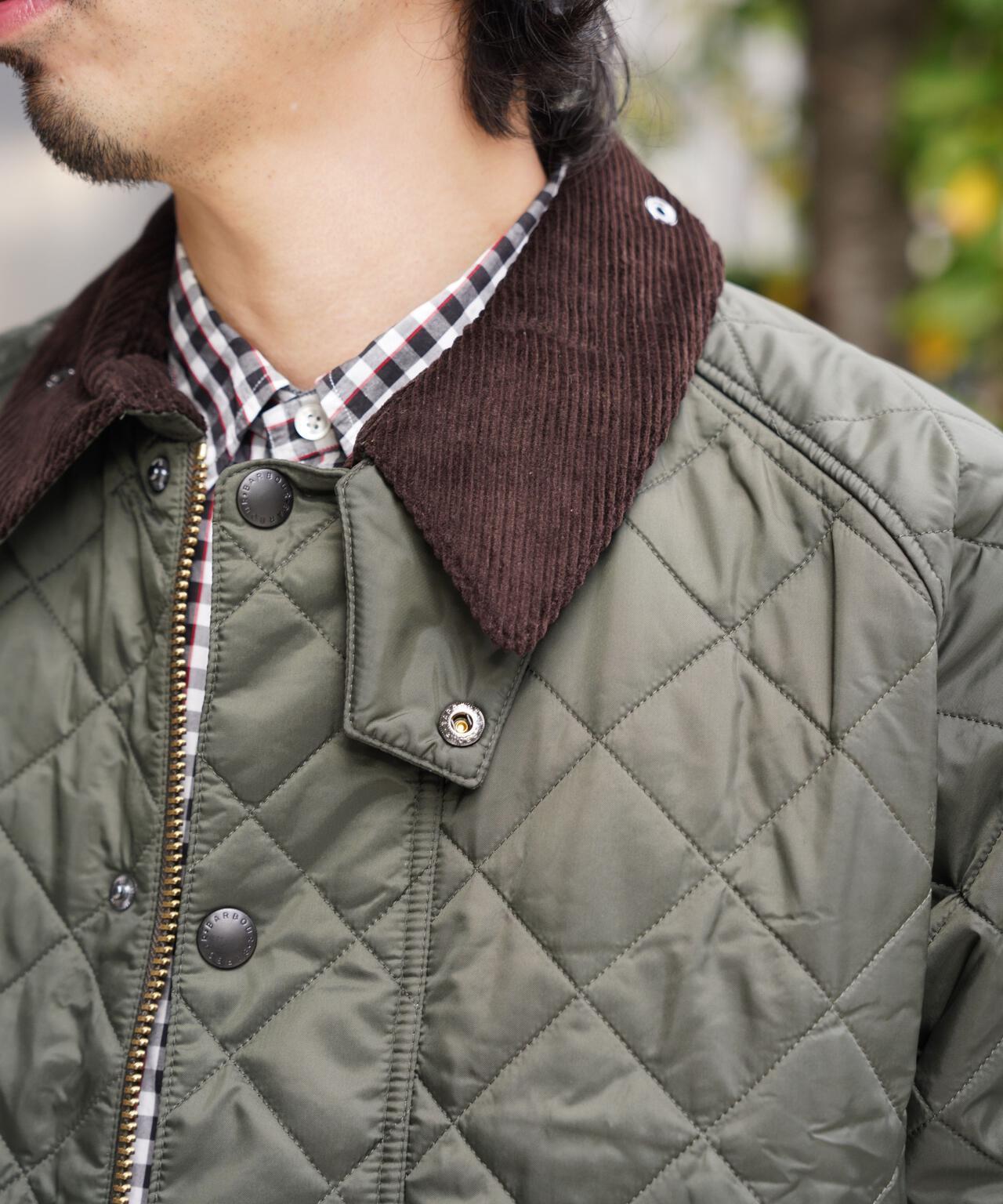 Barbour TRANSPORT菱格絎縫夾克 MQU1796