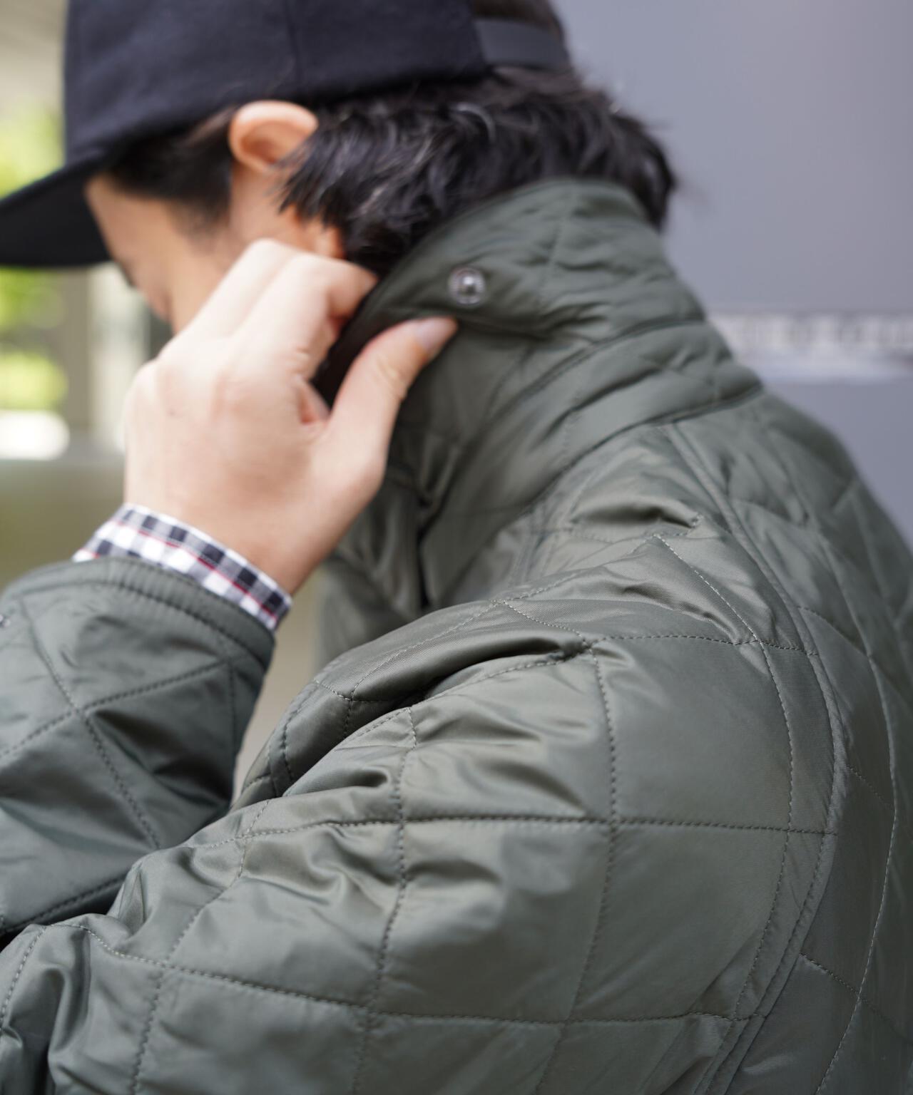 Barbour TRANSPORT菱格絎縫夾克 MQU1796