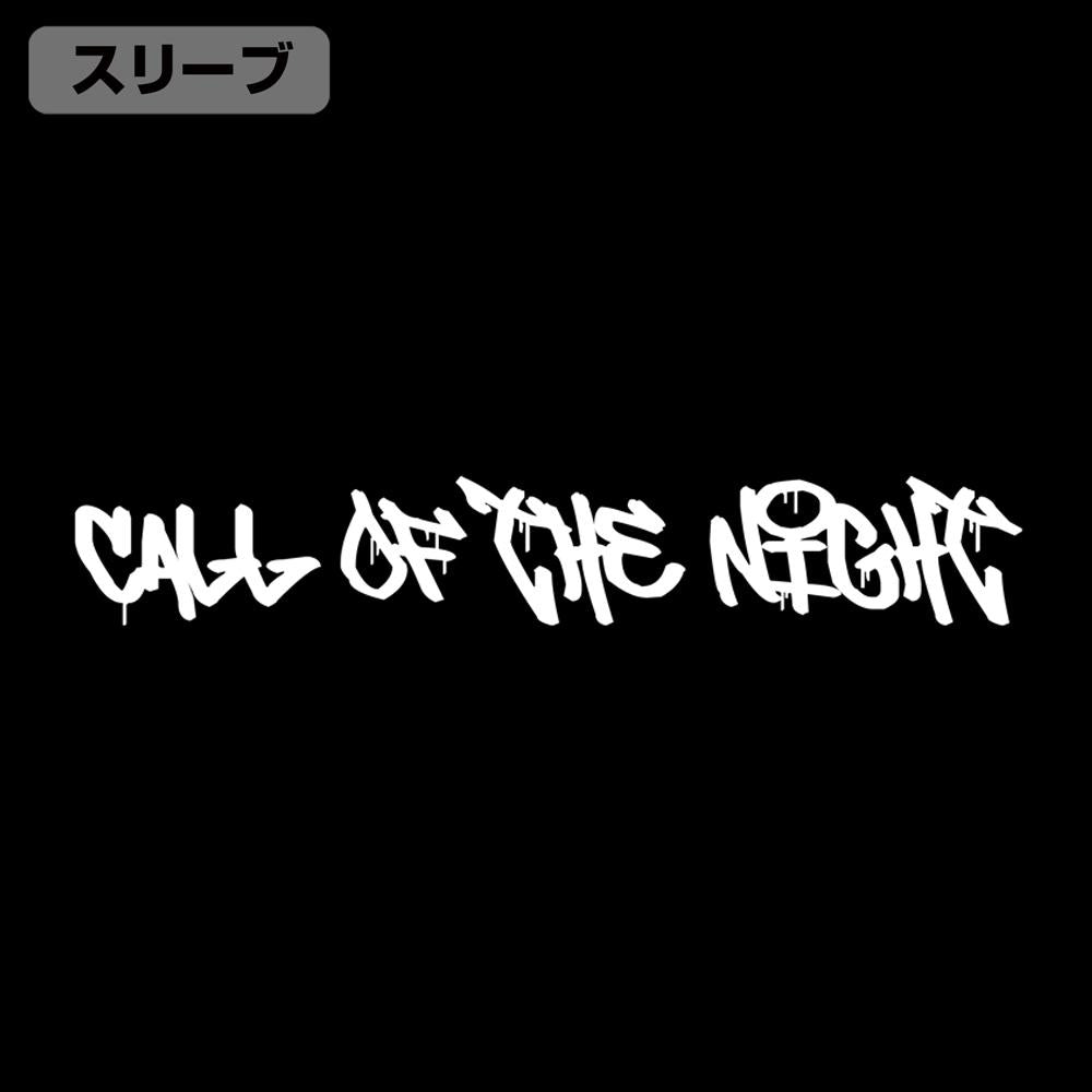 《徹夜之歌》 第二季_S碼_納茲娜 塗鴉藝術 袖口螺紋長袖T恤/黑色