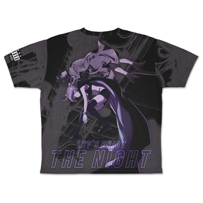 《徹夜之歌》 第二季_XL碼_「CALL OF THE NIGHT Season2」納茲娜 雙面全幅印花T恤
