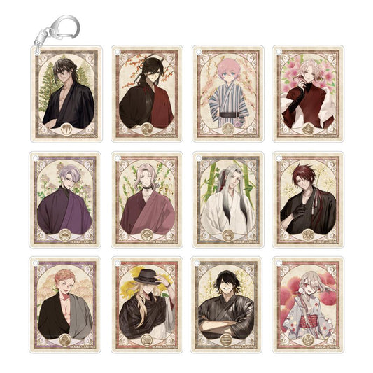 刀劍亂舞ONLINE 亞克力鑰匙扣收藏盲盒【全套BOX／12包入】