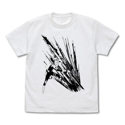 怪獸8號_XL碼_鳴海弦 T恤/白色