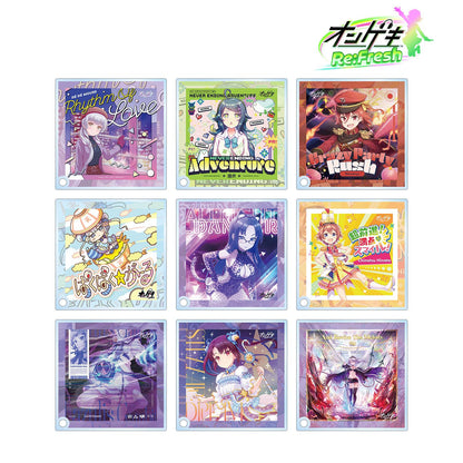 オンゲキ Re:Fresh_隨機亞克力立牌面板 ver.B（單位/全套BOX）【BOX/內含9包】