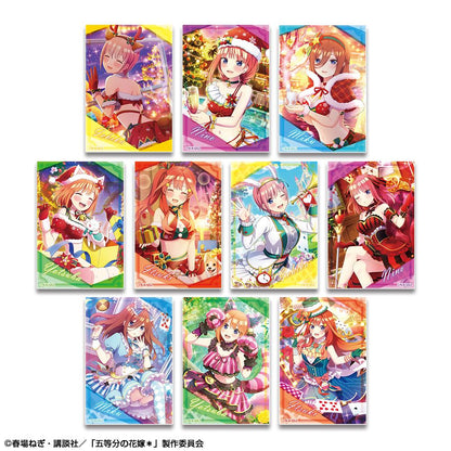 《五等分的新娘》＊_隨機亞克力卡片 Vol.2【全套BOX／10個裝】