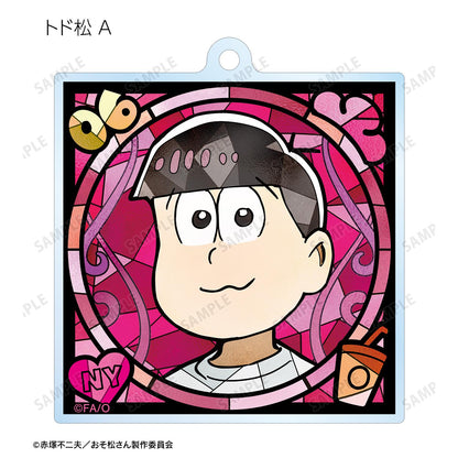 《阿松》 隨機Aure Glass亞克力鑰匙扣（單品/全套BOX）【BOX/12個裝】