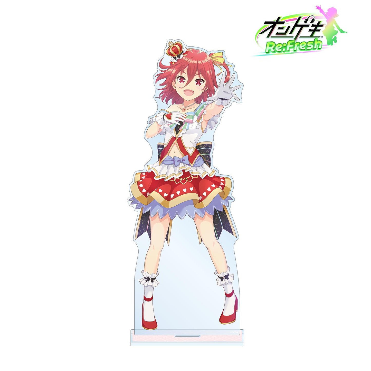 オンゲキ Re:Fresh_逢坂 茜 6thビジュアル 特大アクリルスタンド 翻譯結果： オンゲキ Re:Fresh_逢坂茜 第六版視覺 特大亞克力立牌