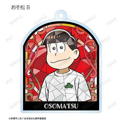 《阿松》 隨機Aure Glass亞克力鑰匙扣（單品/全套BOX）【BOX/12個裝】