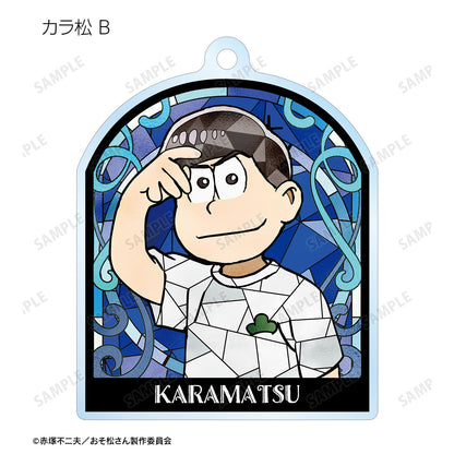 《阿松》 隨機Aure Glass亞克力鑰匙扣（單品/全套BOX）【BOX/12個裝】