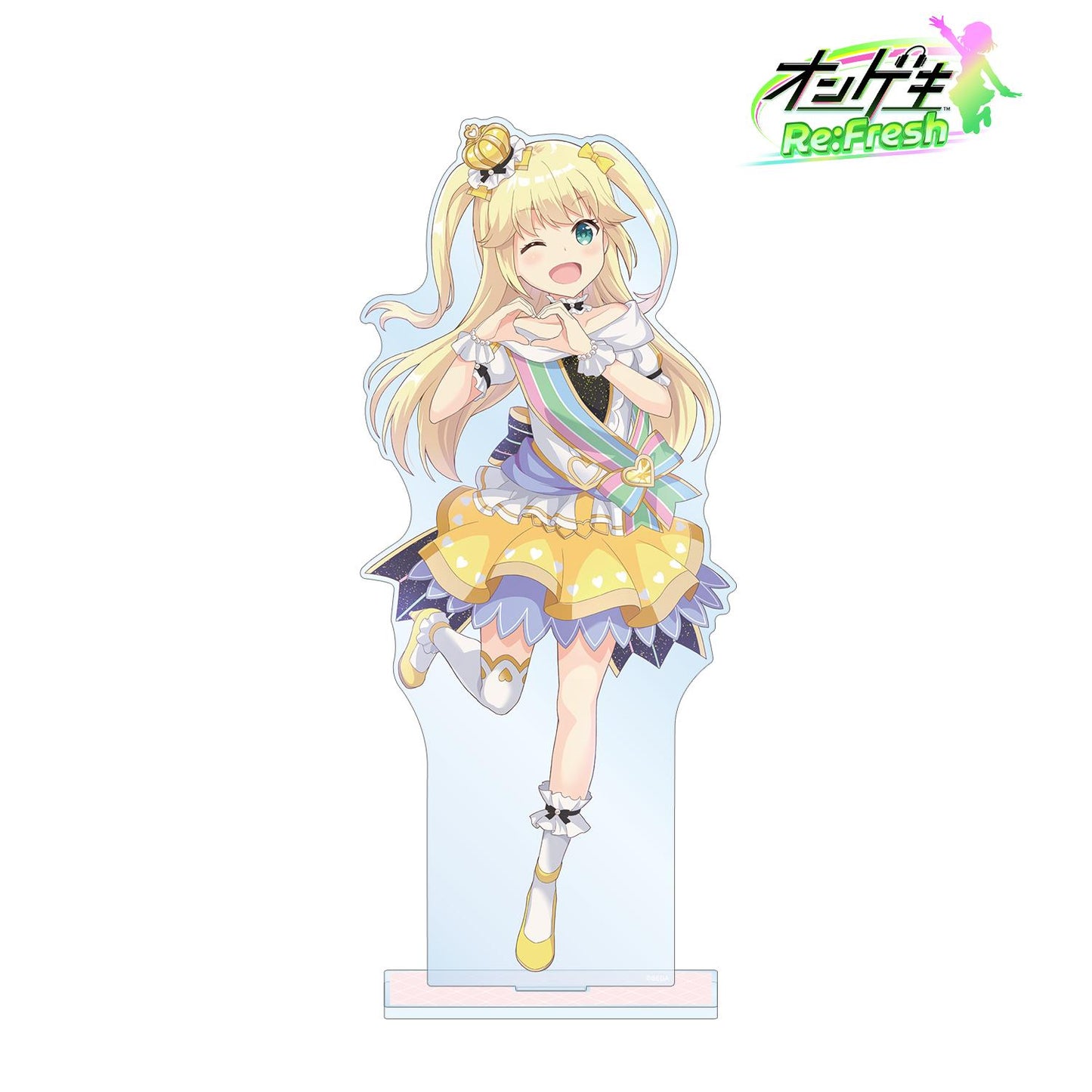 オンゲキ Re:Fresh_藤沢 柚子 6th視覺 特大亞克力立牌