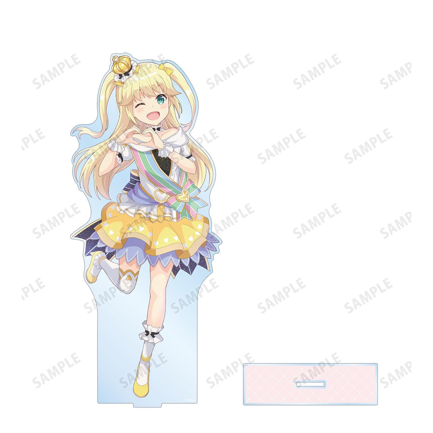 オンゲキ Re:Fresh_藤沢 柚子 6th視覺 特大亞克力立牌