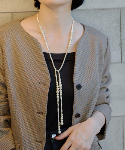 漸變珍珠磁性項鍊