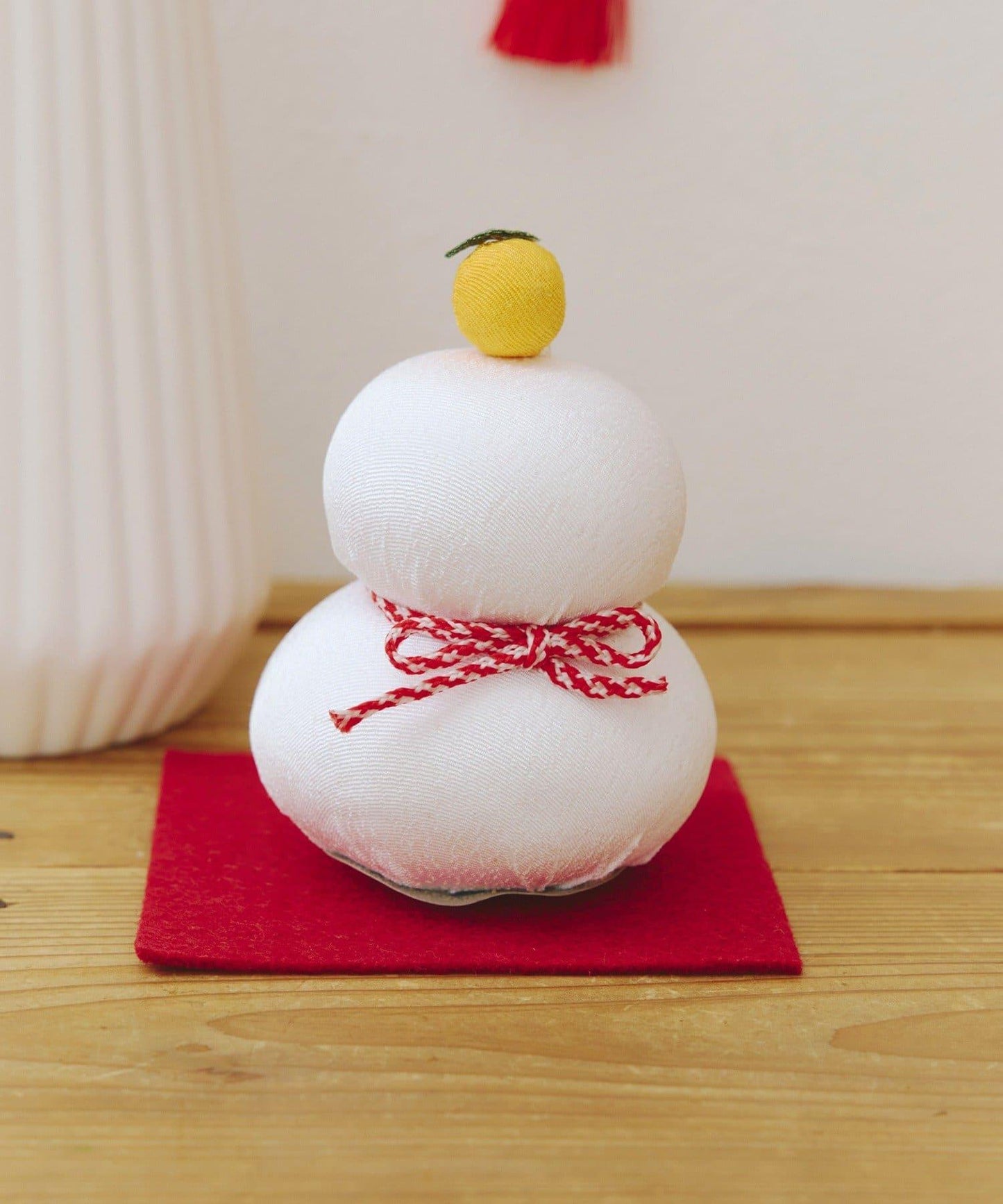 ちりめんの鏡餅/正月のお飾り