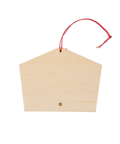 願いごとが書ける絵馬オブジェ/正月のお飾り