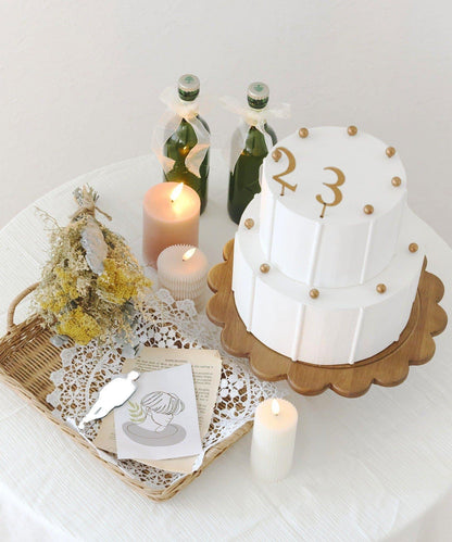 《WEB限定再入荷》ケーキオブジェ:16cm/anniversary