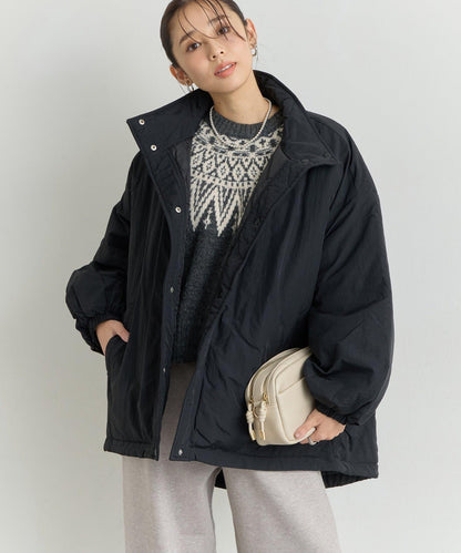 可多種搭配穿著的可雙面穿立領羽絨外套