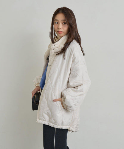 可多種搭配穿著的可雙面穿立領羽絨外套