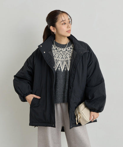 可多種搭配穿著的可雙面穿立領羽絨外套