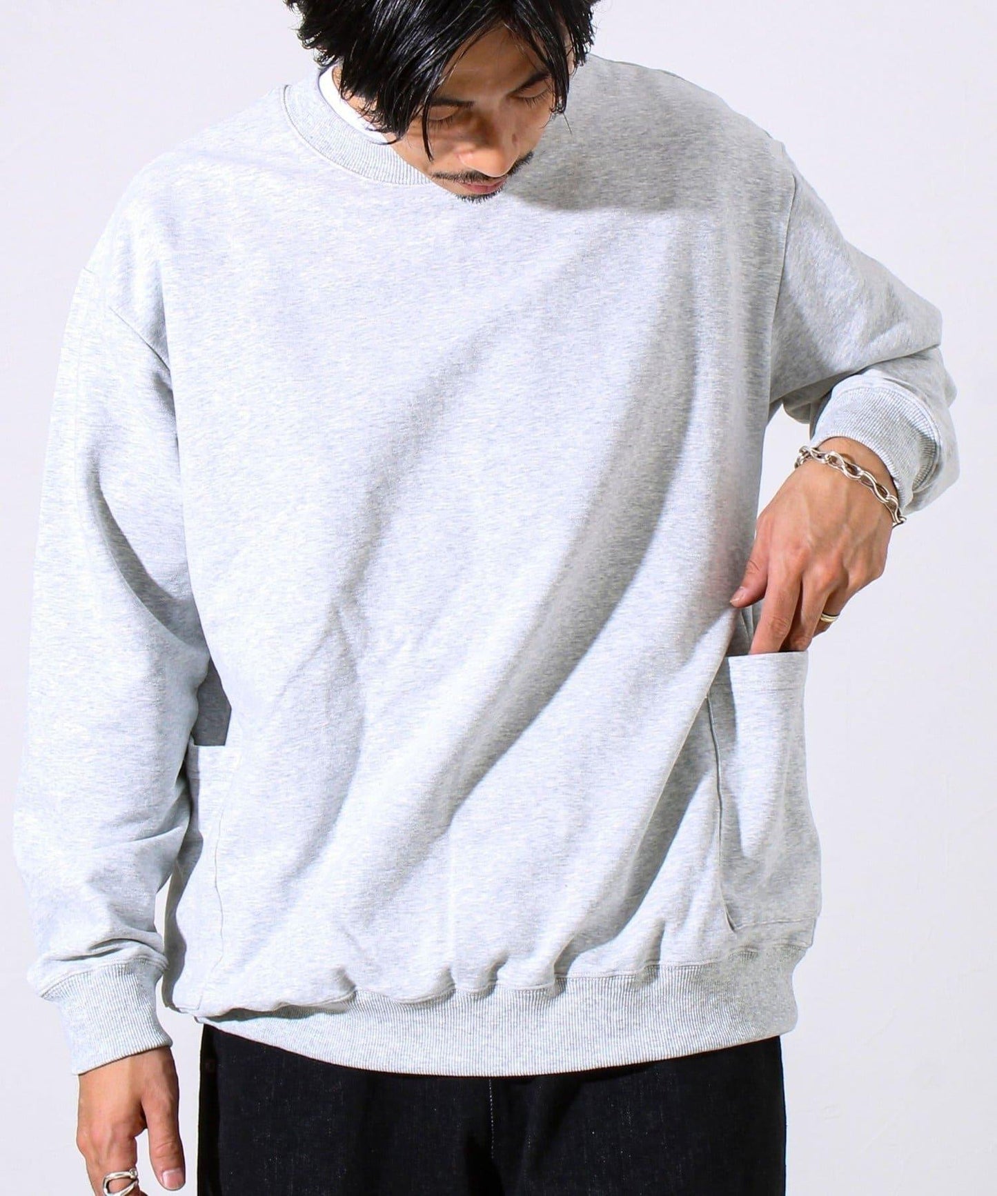 【細節彰顯不同】後背縫線側袋衛衣