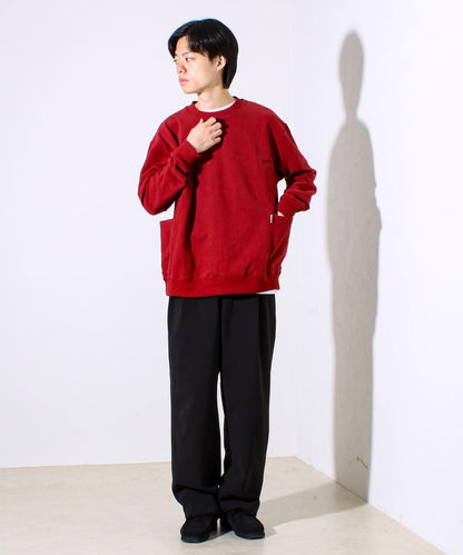 【細節彰顯不同】後背縫線側袋衛衣