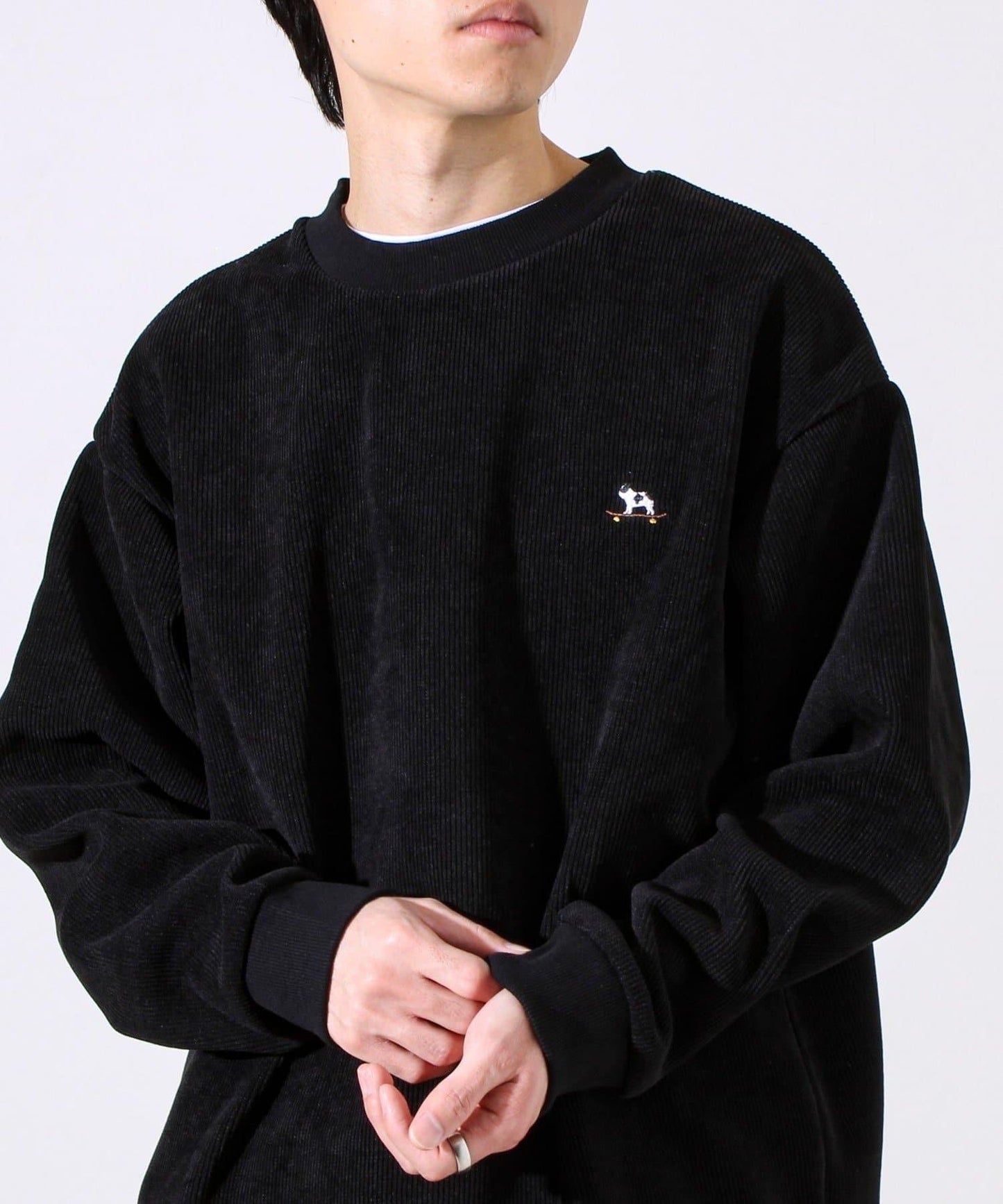 【經典法蘭絨系列】絨面粘合套頭衫