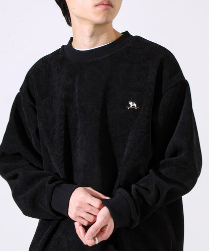 【經典法蘭絨系列】絨面粘合套頭衫