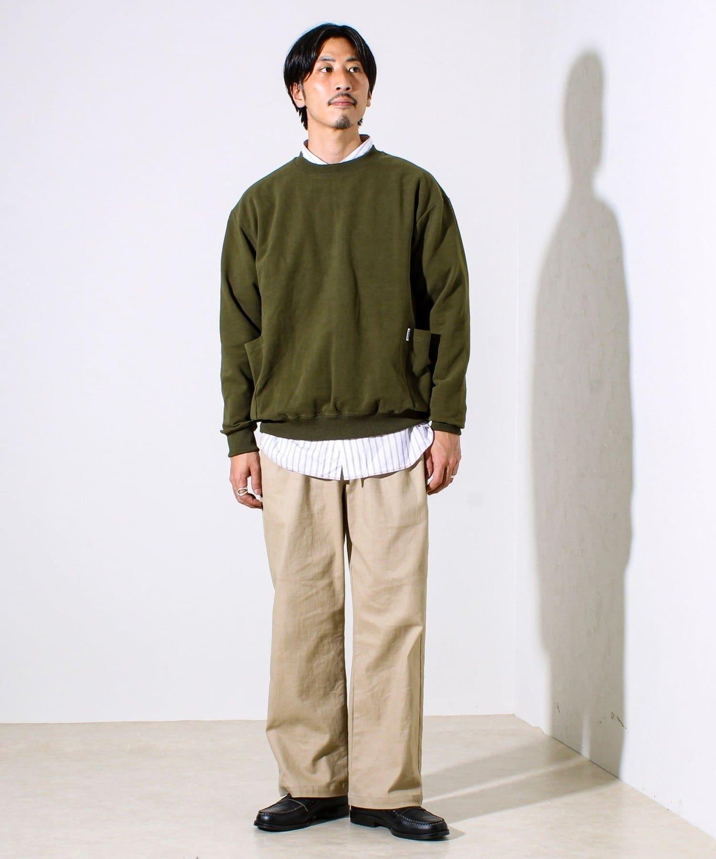 【細節彰顯不同】後背縫線側袋衛衣