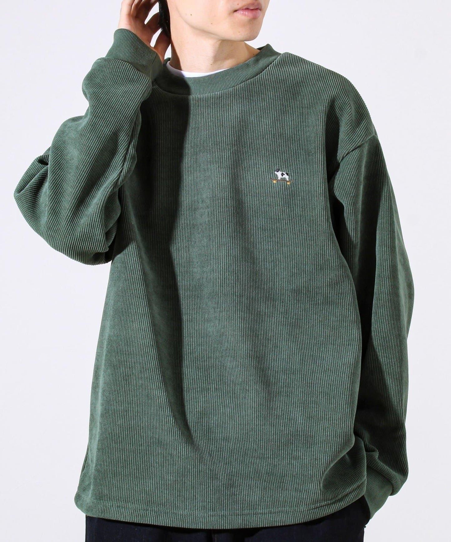 【經典法蘭絨系列】絨面粘合套頭衫