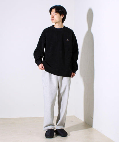 【經典法蘭絨系列】絨面粘合套頭衫