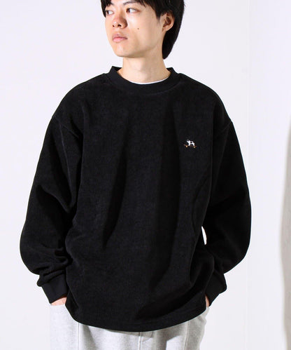 【經典法蘭絨系列】絨面粘合套頭衫